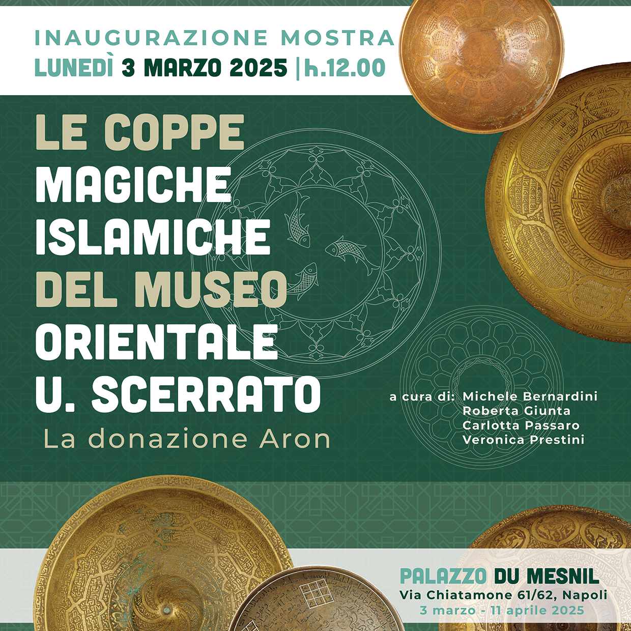 Le coppe magiche islamiche del Museo Orientale U. Scerrato